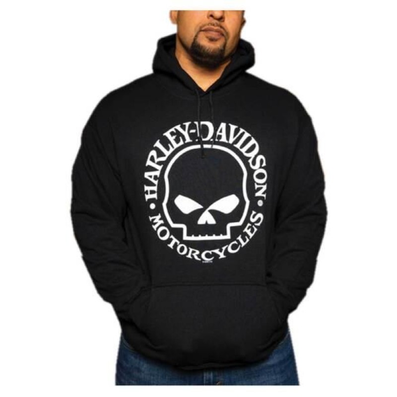 Harley-Davidson Men's Willie G Skull Logo Pullover...