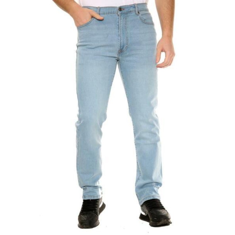 Mens Straight Leg Jeans Regular fit Men Stretch Denim Pants Sizes 28-40 New