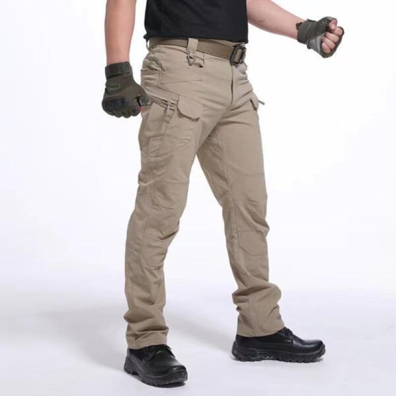 Tactical Mens Cargo Pants Waterproof Work Pants Ou...