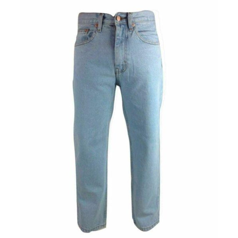 Men' Straight Leg Jeans Basic Casual Work Denim Regular Big Tall Waists