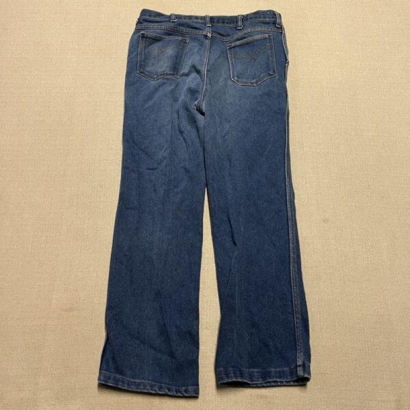 Vintage Unbranded Jeans Mens 36x34 Flares Wide