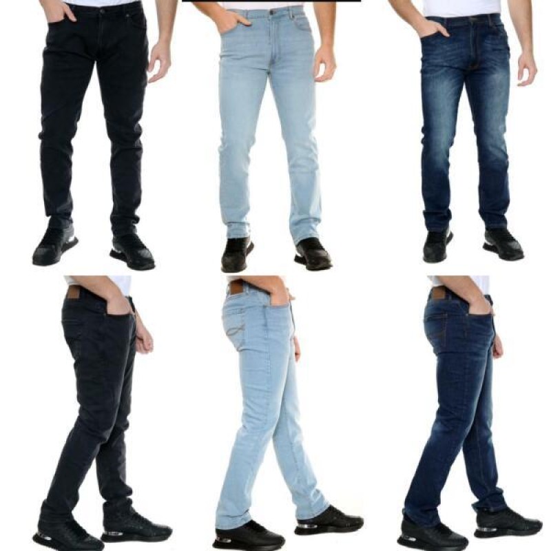 Mens Slim Fit Jeans Stretchable Men Denim Trouser Stretch Pants Waist 28-40 New 