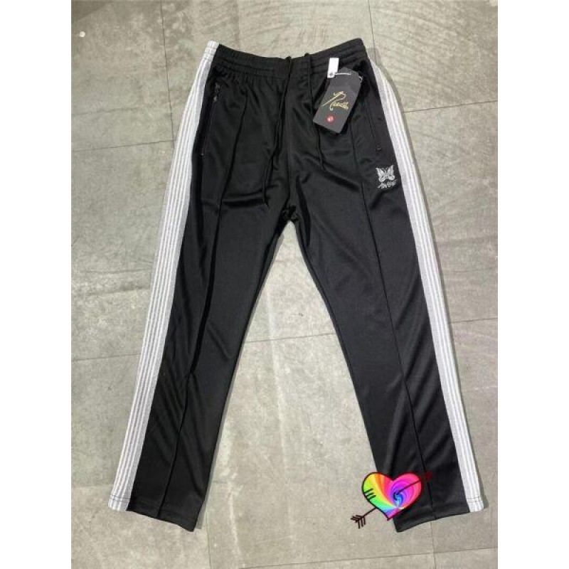 Quality Embroidered Needles Track Pants Classic St...