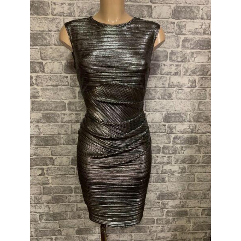 Beautiful Ruch Feature Bodycon Figure Hugging Dres...